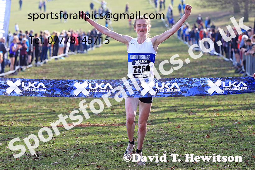 Senior womens 2025 UK CAU Inter Counties Cross Country Champs., Wollaton Park, Nottingham. Photo: David T. Hewitson/Sports for All Pics